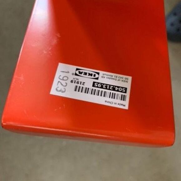 IKEA MOJLIGHET Headset Headphone & Tablet Stand 504.213.95 Orange - Picture 6 of 6